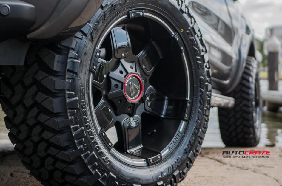 FORD RANGER AB811 SATIN BLACK GLOSS INSERTS